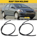 2X Roof Drip Molding Weatherstrip for Toyota Yaris Sedan (2007–2011)