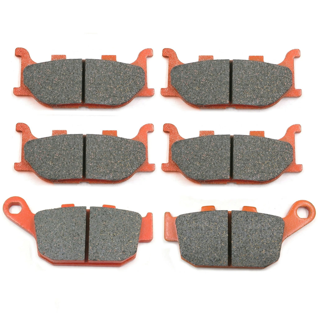 Set of 2 Brake Pads for Yamaha FZ6R 600 (2009–2014) XJ6 N/F/S (2009–2012) FA199 FA140
