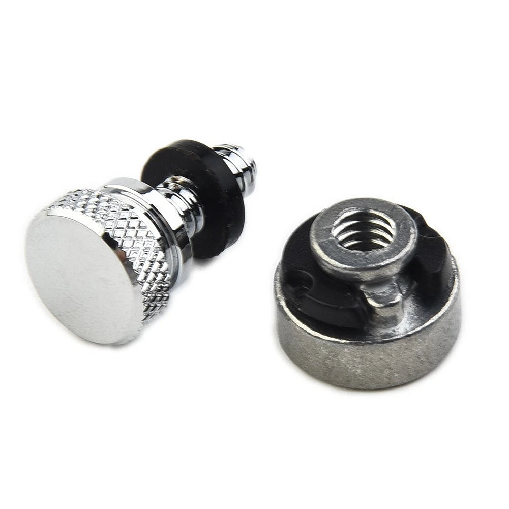 Set of 4 Rear Fender Bolt Screw Mount Nuts for Seat Touring Street Glide (2014–2023)