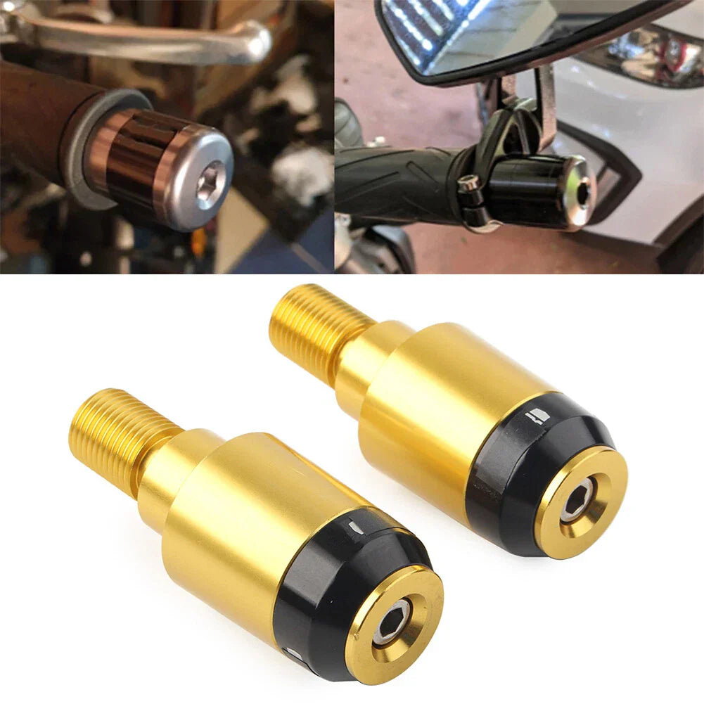 CNC Handlebar Grips Plug Ends for Yamaha XSR900 (2016-2023)