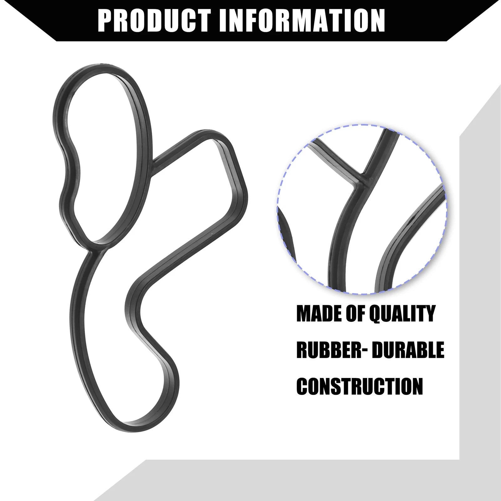 Set of 1 Oil Cooler Gasket for BMW 203i (No.11428591462)