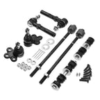 Set of 8 Front Inner Outer Tie Rod Ends & Sway Bar Links for Chevy Pontiac