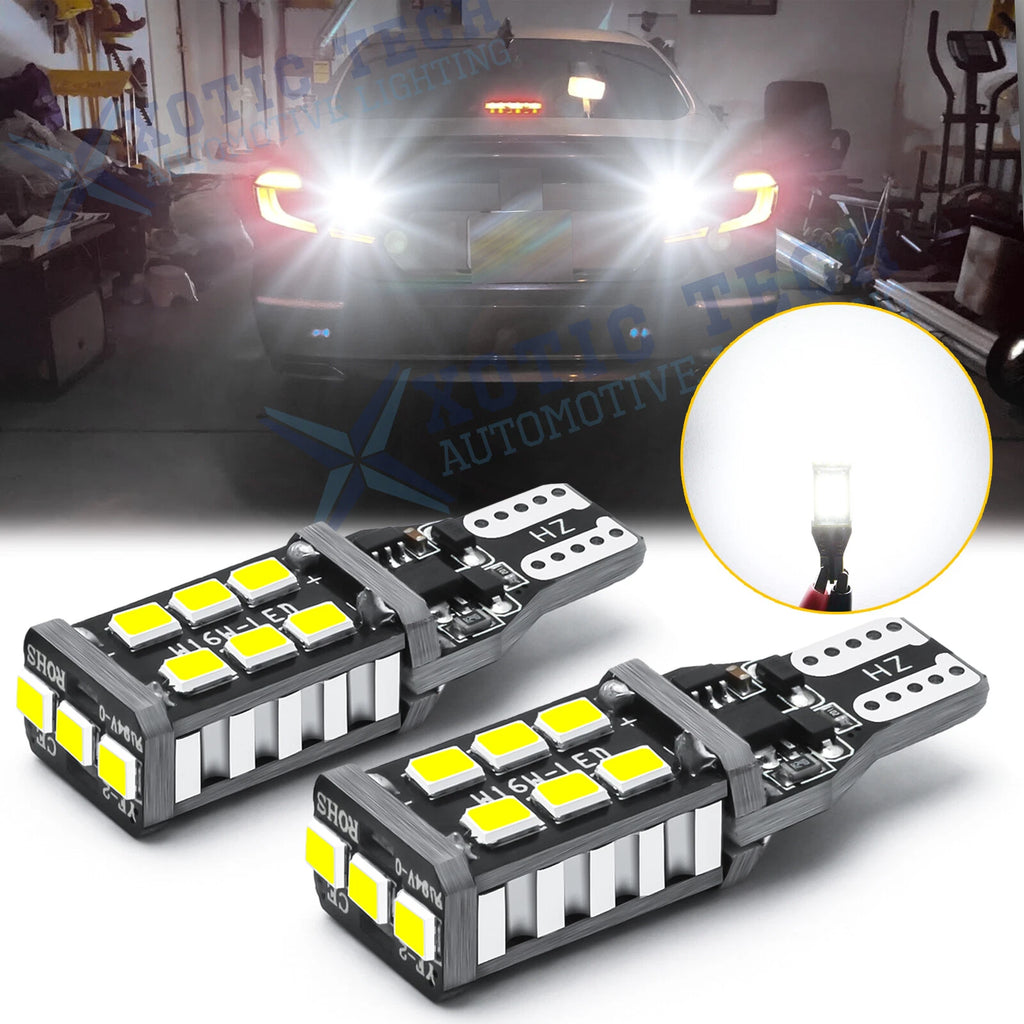 LED Strobe Reverse Light Bulbs for Honda Accord 2018–2020 (2-Pack)