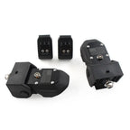 Hood Latch Lock Catch Pair for Jeep Wrangler JL (2018-2023)