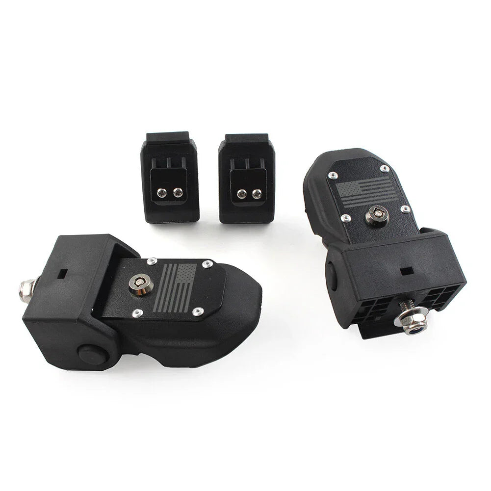 Hood Latch Lock Catch Pair for Jeep Wrangler JL (2018-2023)