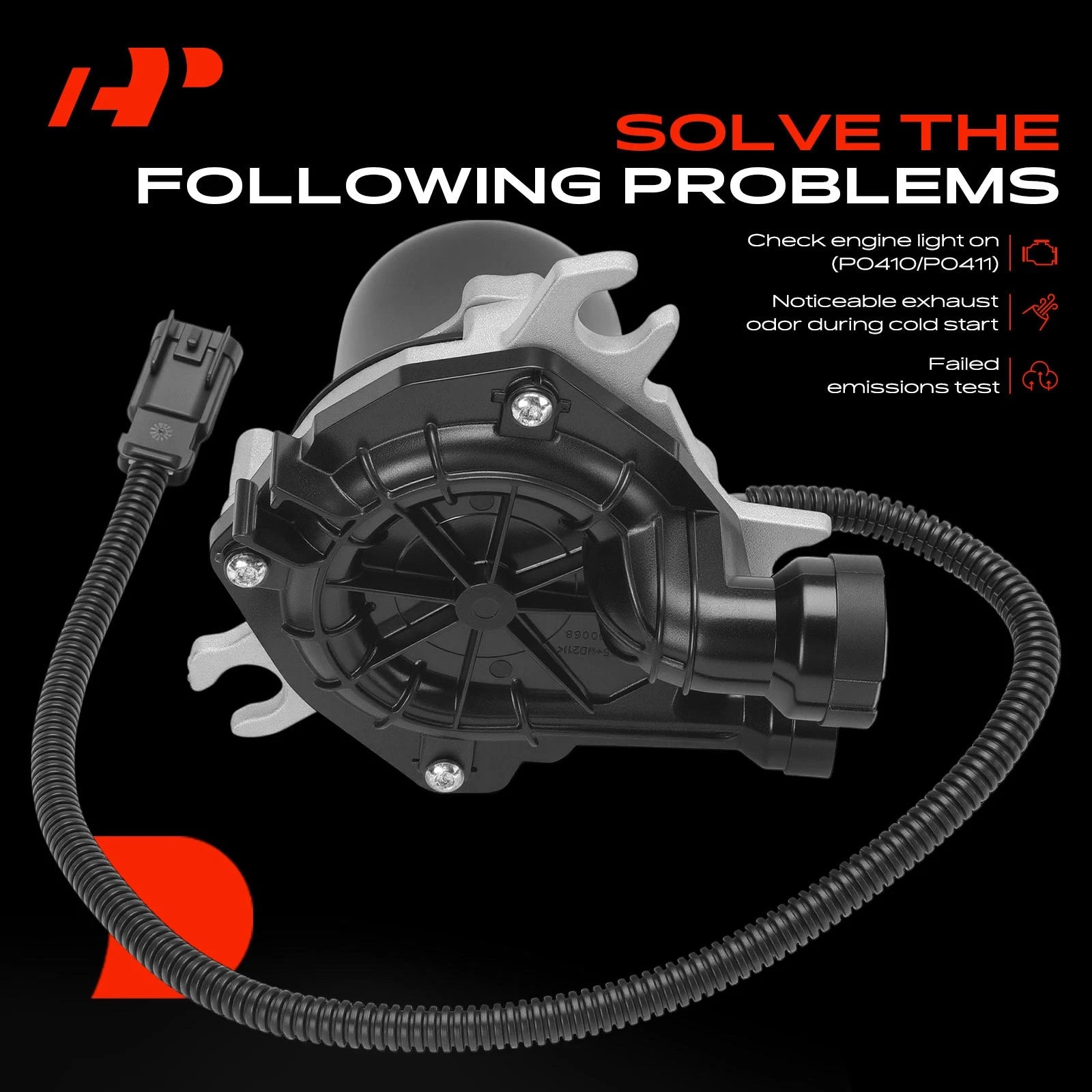 Secondary Air Injection Pump for Buick LaCrosse (2007–2009) Pontiac