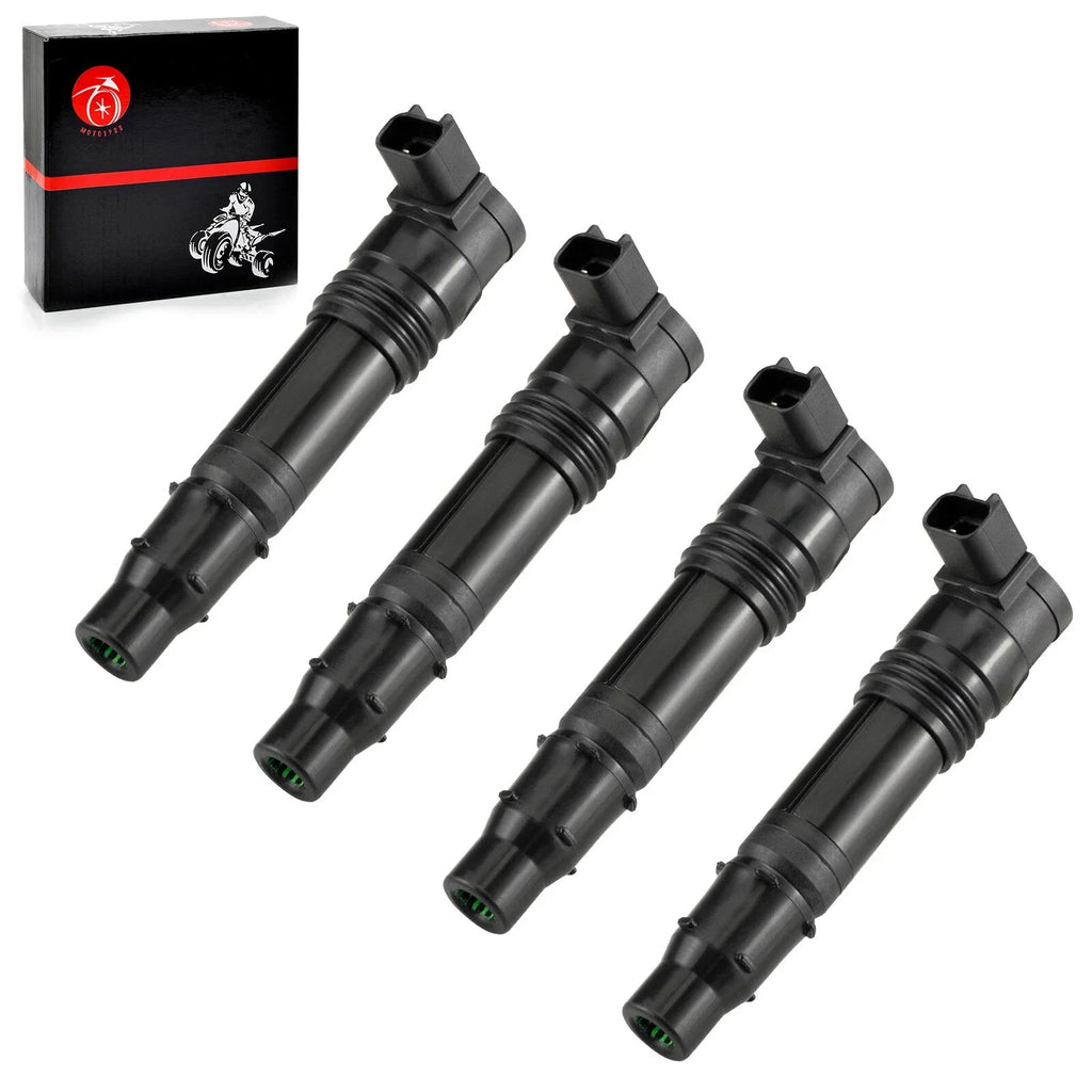 4x Ignition Coils for Kawasaki ZX1400/ZX1000 ZX-14/ZX-14R/ZX-14/ZX-10R (2006–2023)
