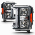 Set of 2 Halogen Headlights for Ford F-250 F-350 SuperDuty (2023–2026)