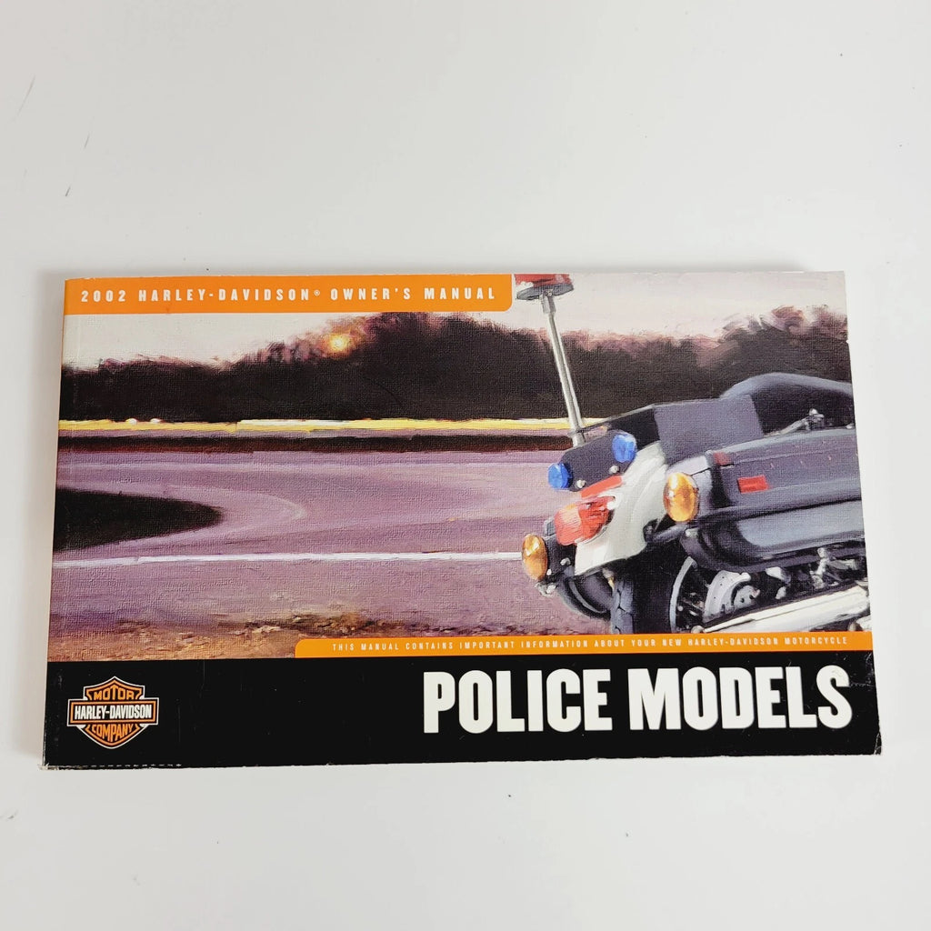 Owners Manual for Harley-Davidson Police Models (2002) 99478-02