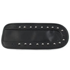 Black PU Leather Rear Fender Bib Solo Seat for Harley Heritage Softail (06-17)