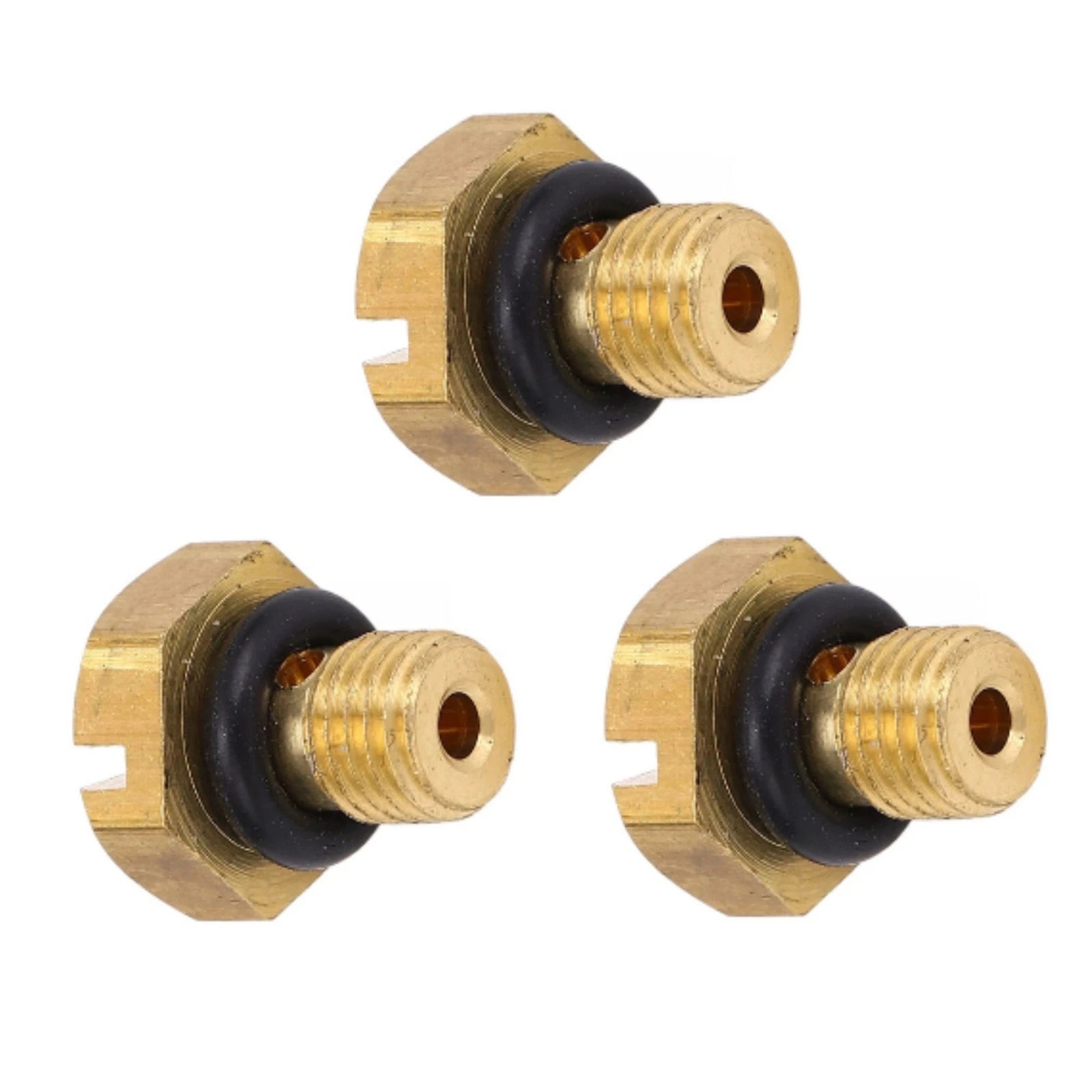 3X Carburetor Float Bowl Drain Screw W/O Ring for Yamaha 30HP 40HP 67C-14992-00