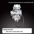 Carburetor & Intake Manifold for Yamaha Rhino 660 (2004–2007) 5UG-14901-10-00
