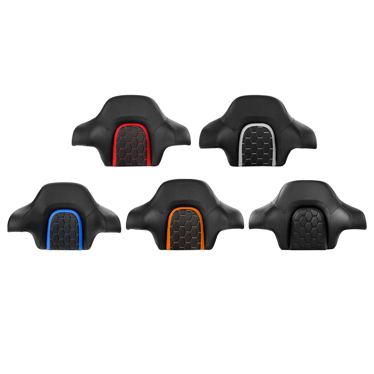 King Passenger Backrest Pad for Harley Touring Road Street Glide (2014–2025)