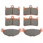 Set of 2 Brake Pads for Yamaha XP 500 T-Max 500 (2008–2012) FA252 FA408 Carbon
