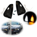 Smoked Lens Amber LED Front Corner Side Marker Lights for Dodge Charger (2006–2010)