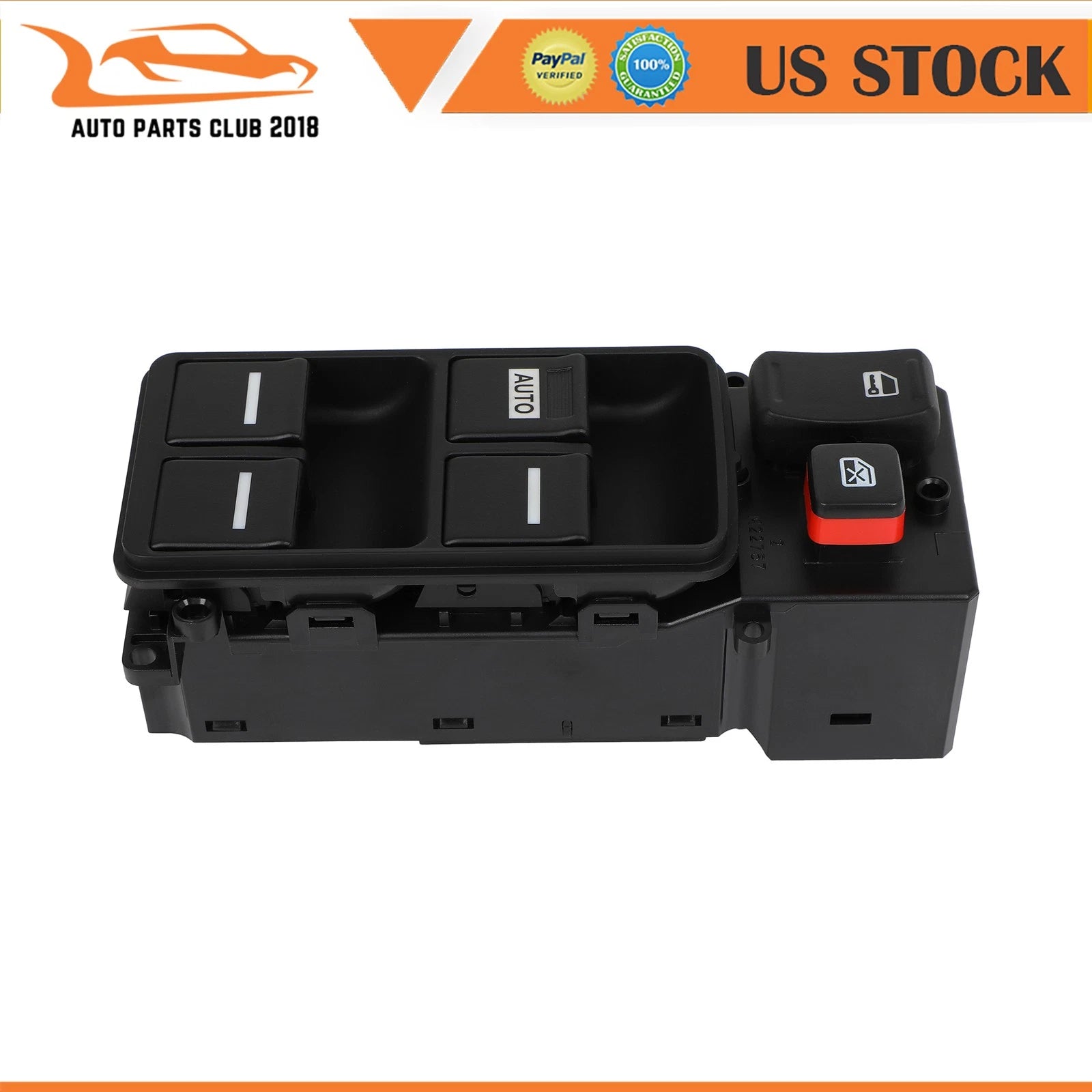Power Window Switch for Honda Odyssey (2005-2010) Front Left 6 Buttons