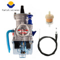 Carburetor & Throttle Cable for Yamaha YZ80 YZ85 YZ100 YZ125 YZ175 (PWK32)