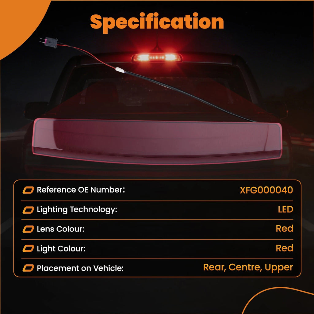 LED Centre High Mount Third Brake Light for Range Rover L322 (2002–2012) XFG000040
