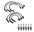 Denso Wire Set & 6 Double Platinum Spark Plugs for Dodge 3.8 V6