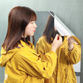 Self-adhesive Mirror Wall Sticker Reflective DIY PET Crystal Decals