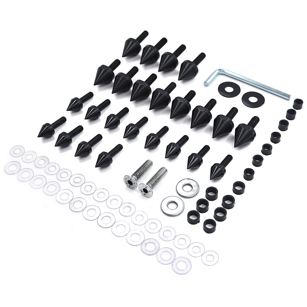 Fairing Bolts Kit for Suzuki GSXR1000 (2003–2004) - Black