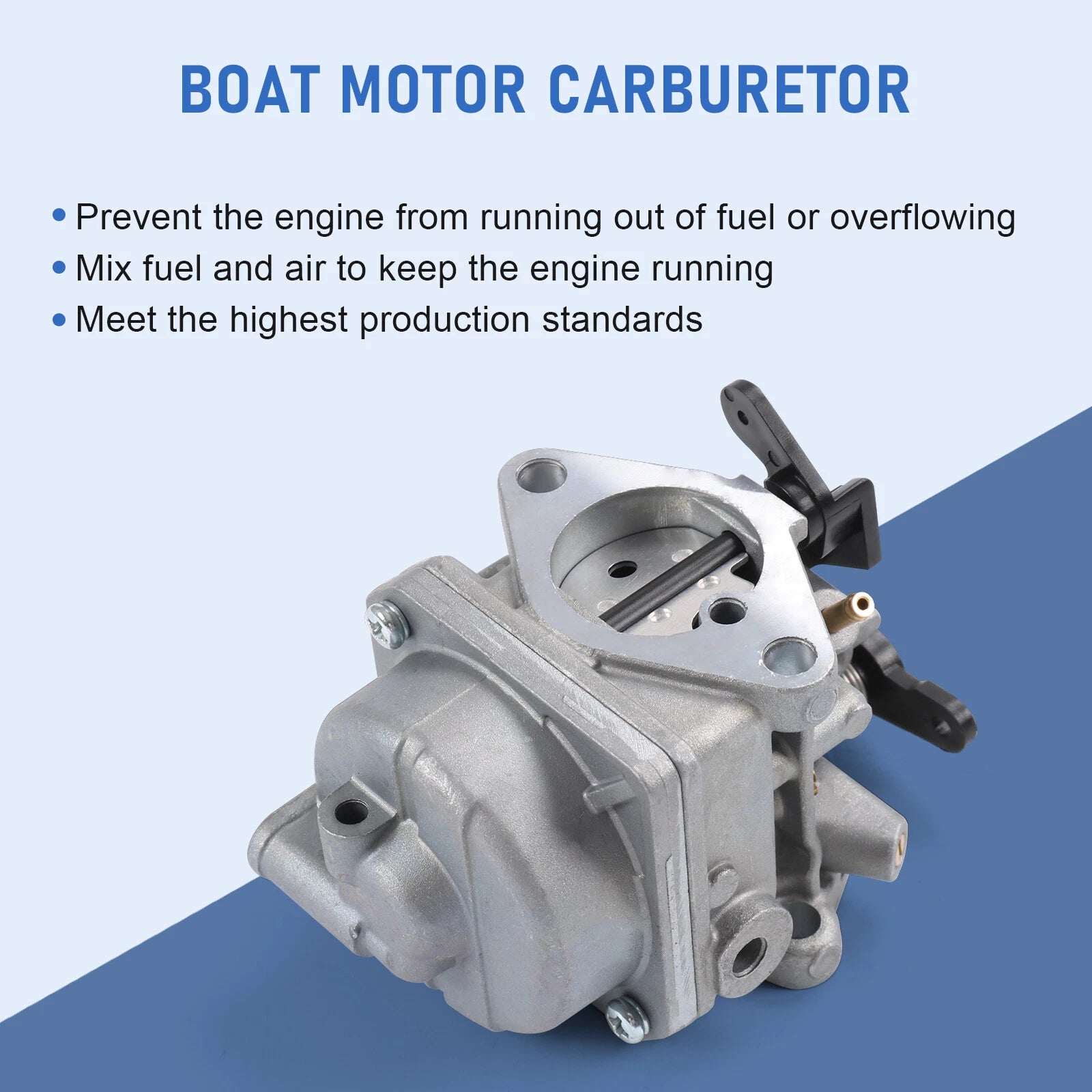 Carburetor for Tohatsu 4T 4-6HP Outboard Motor (Year Range Not Specified)