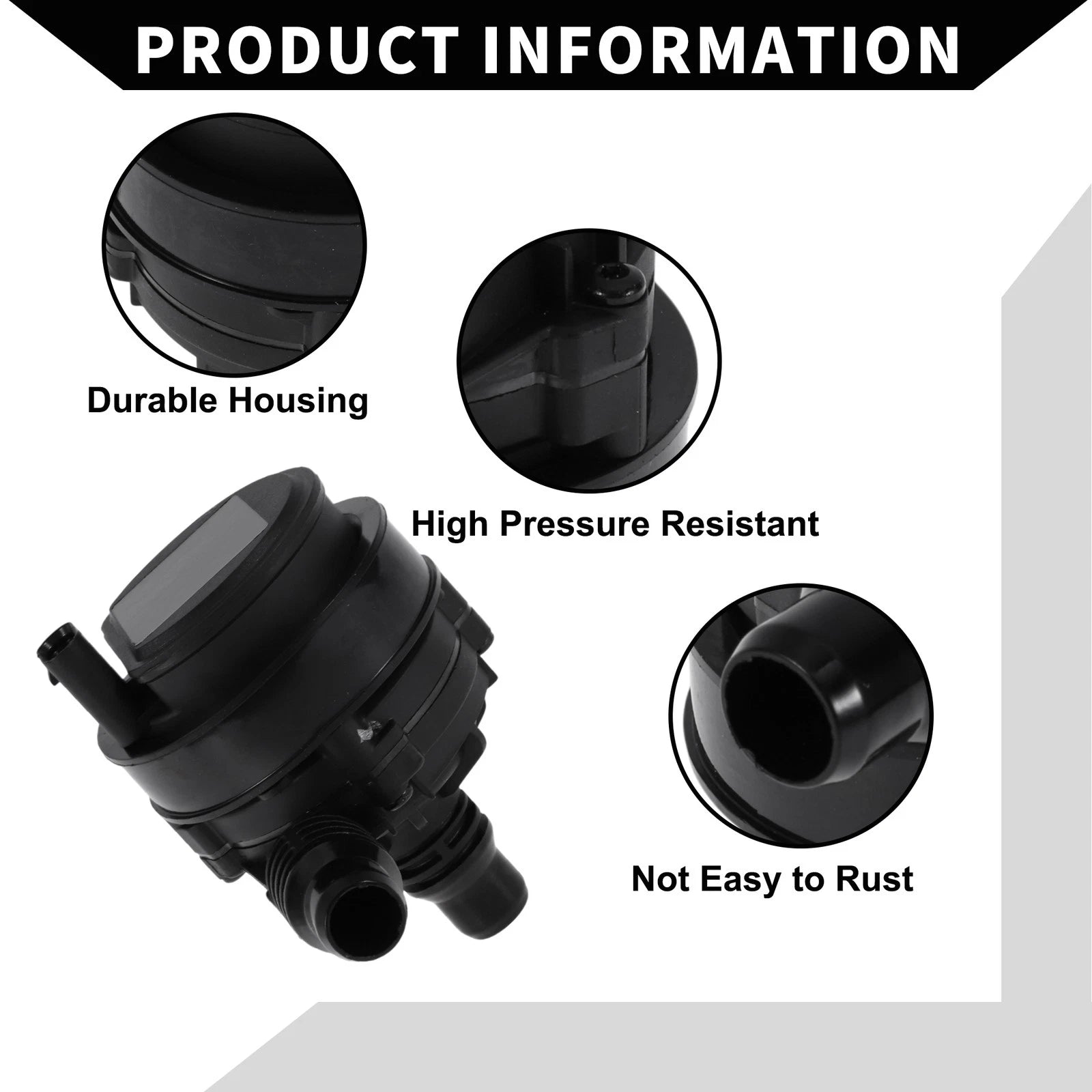 Auxiliary Cooling Water Pump for Mercedes-Benz E-Class (2016–2024) No.A0005003600