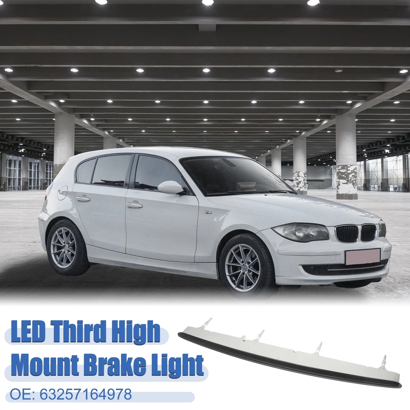 Third Rear Brake Stop Light 63257164978 for BMW 1 Series (2004–2013)