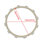 Clutch Friction Plate Kit for Honda CBR1100XX Blackbird (1997–1998) 22201-MAT-000