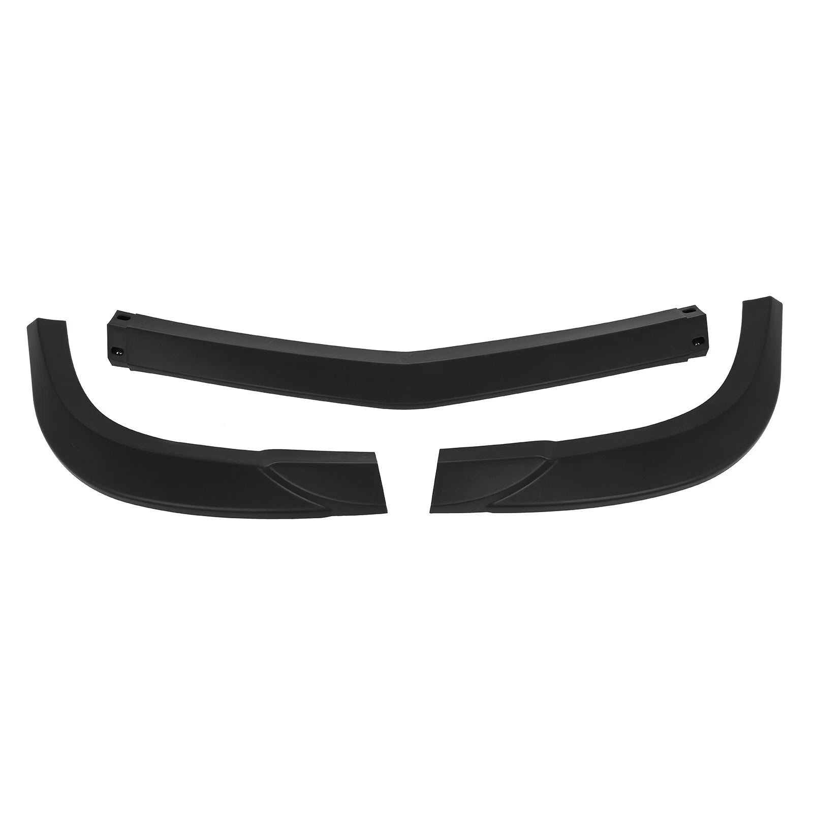 Front Bumper Lip for Mercedes-Benz W204 C-Class (2012–2014) Matt-Black