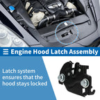 Hood Latch Assembly for Buick Electra/LeSabre (1982–1989) No. 15757371