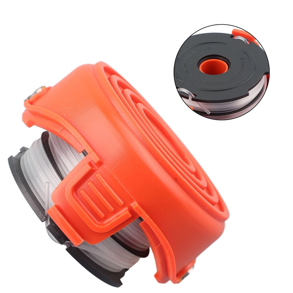 Strimmer Spool Cover + 3 Spool & Line for Black Decker GL315 GL350 (2015–2023)