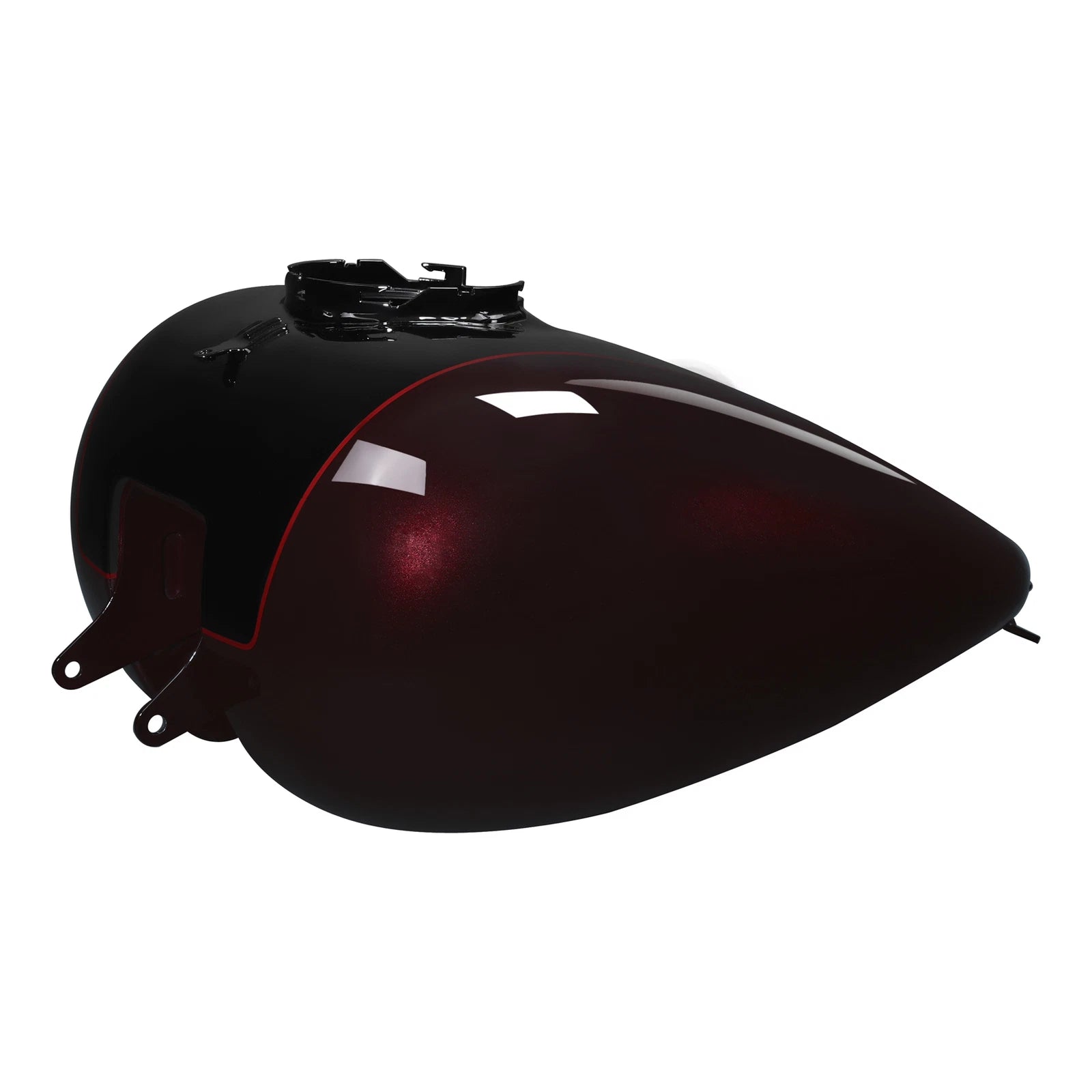 Fuel Gas Tank for Harley Electra Glide (2008–2025) Midnight Crimson/Vivid Black