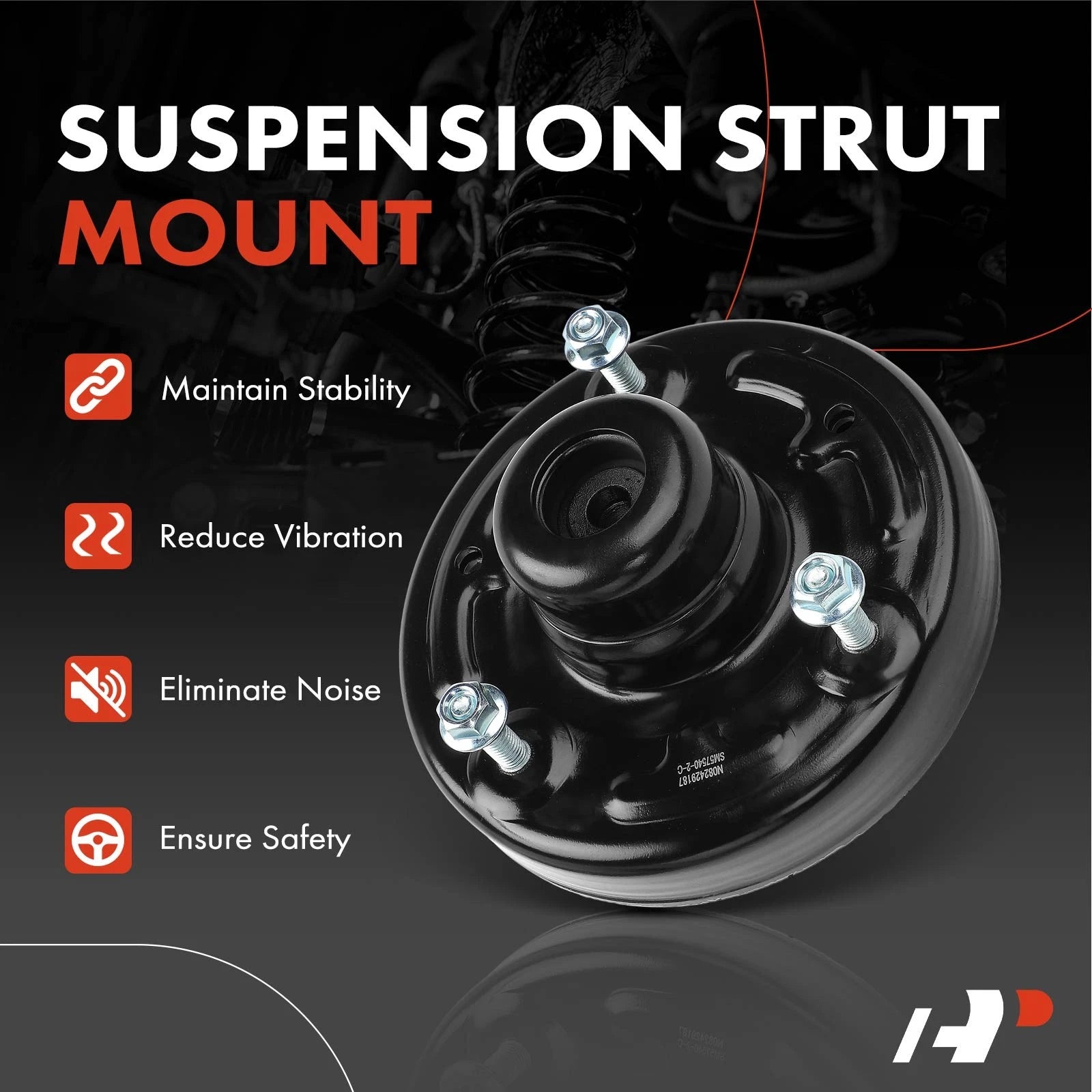 2X Rear Suspension Strut Mount for Ford Expedition (2007–2024)