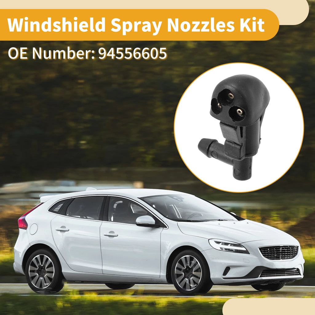 Windshield Washer Nozzle Kit 2X for Chevrolet Cruze (No. 94556605)