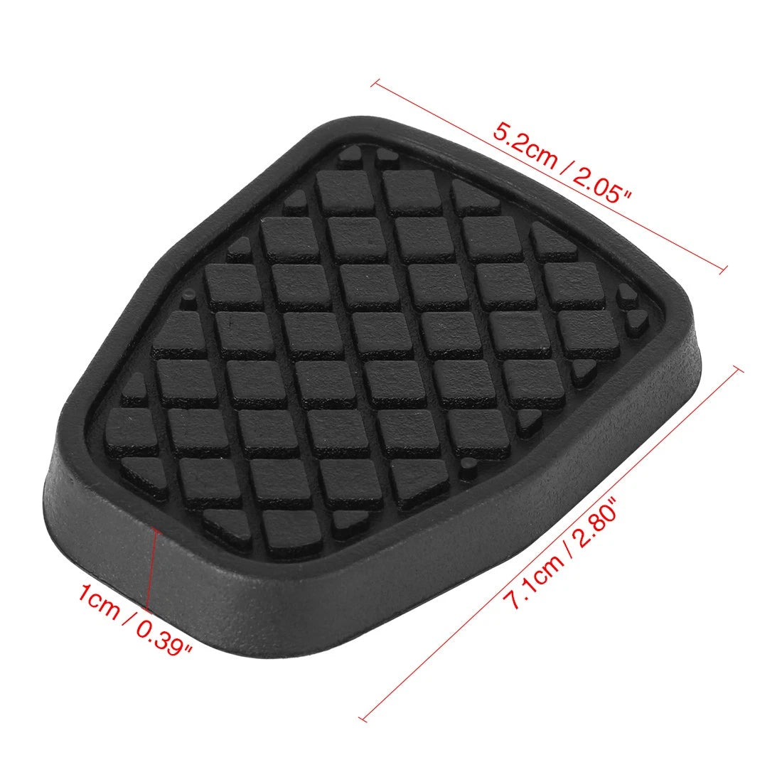 2X Brake Clutch Pedal Pads Cover for Subaru Forester (1997–2002)