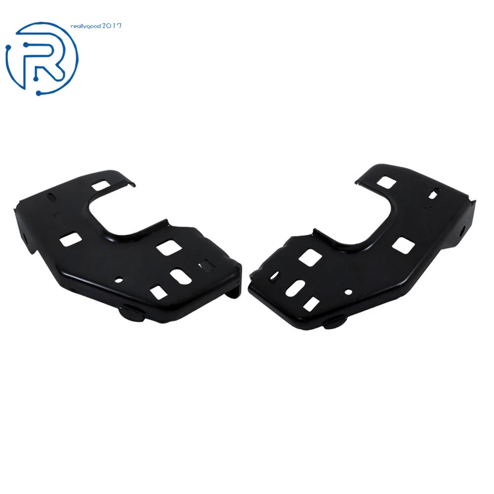 2X Front Bumper Bracket Set Inner Painted for Chevy Silverado 1500 (2019–2021)