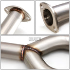 Dual Muffler Catback Exhaust for Nissan Maxima (2004–2008) A34 4" Tip