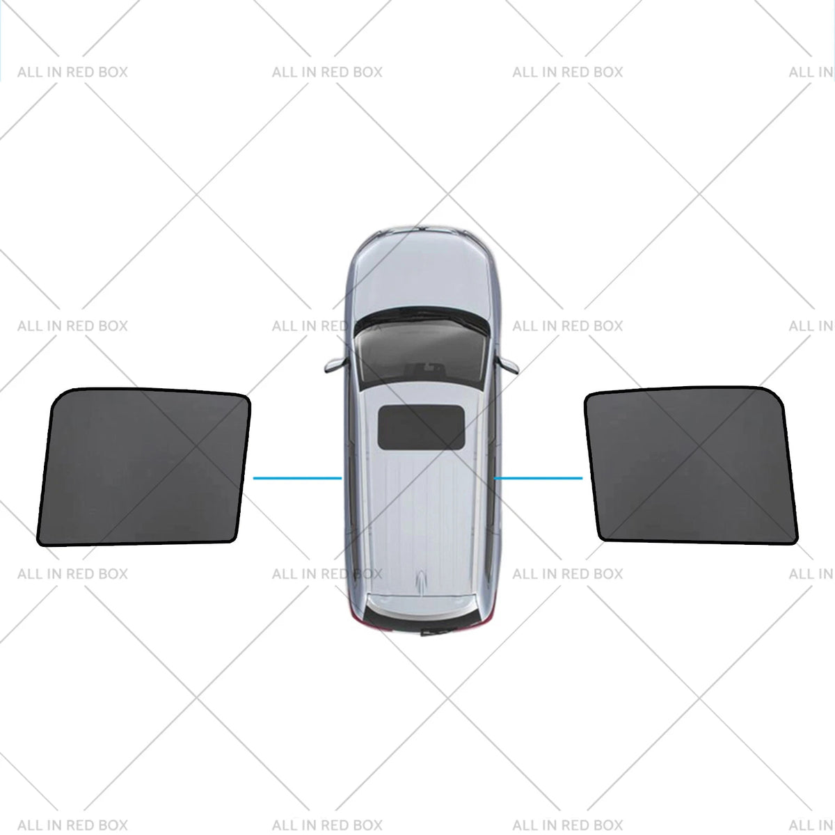Magnetic Mesh Sun Blind Shades for Volvo XC40 (2018–2024)
