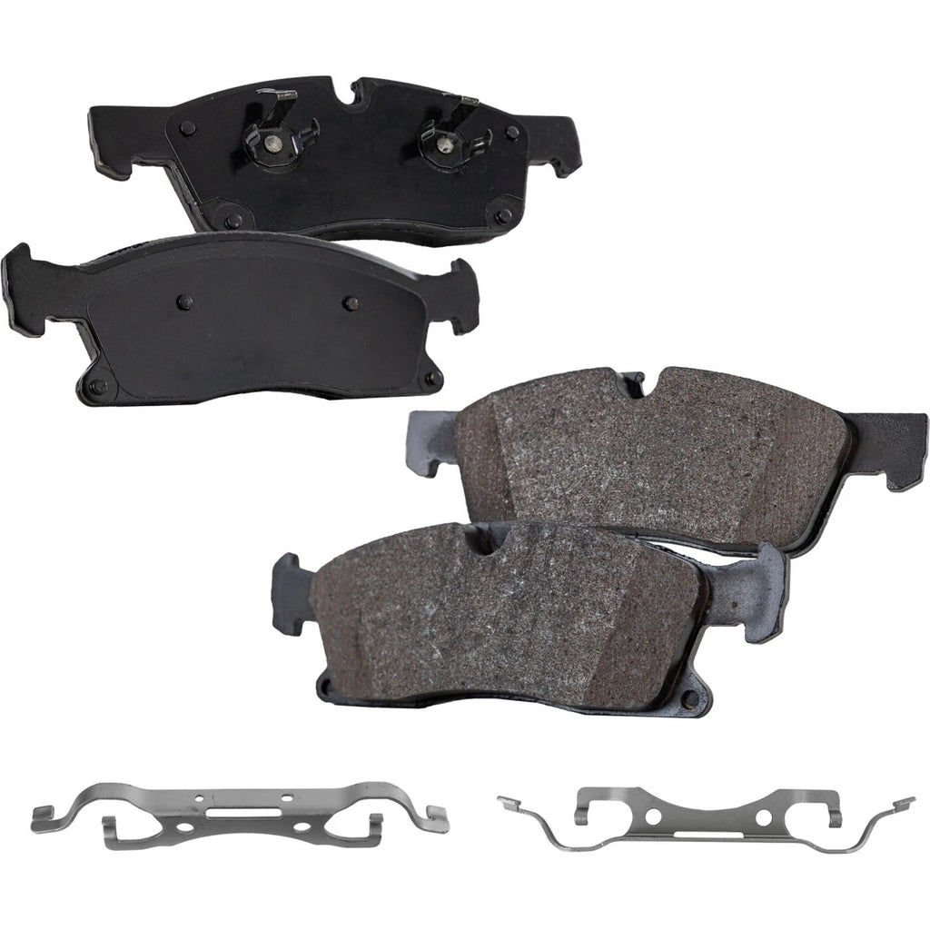 Brake Disc & Pad Kit for Jeep Grand Cherokee (2013–2020) Cross-Drilled
