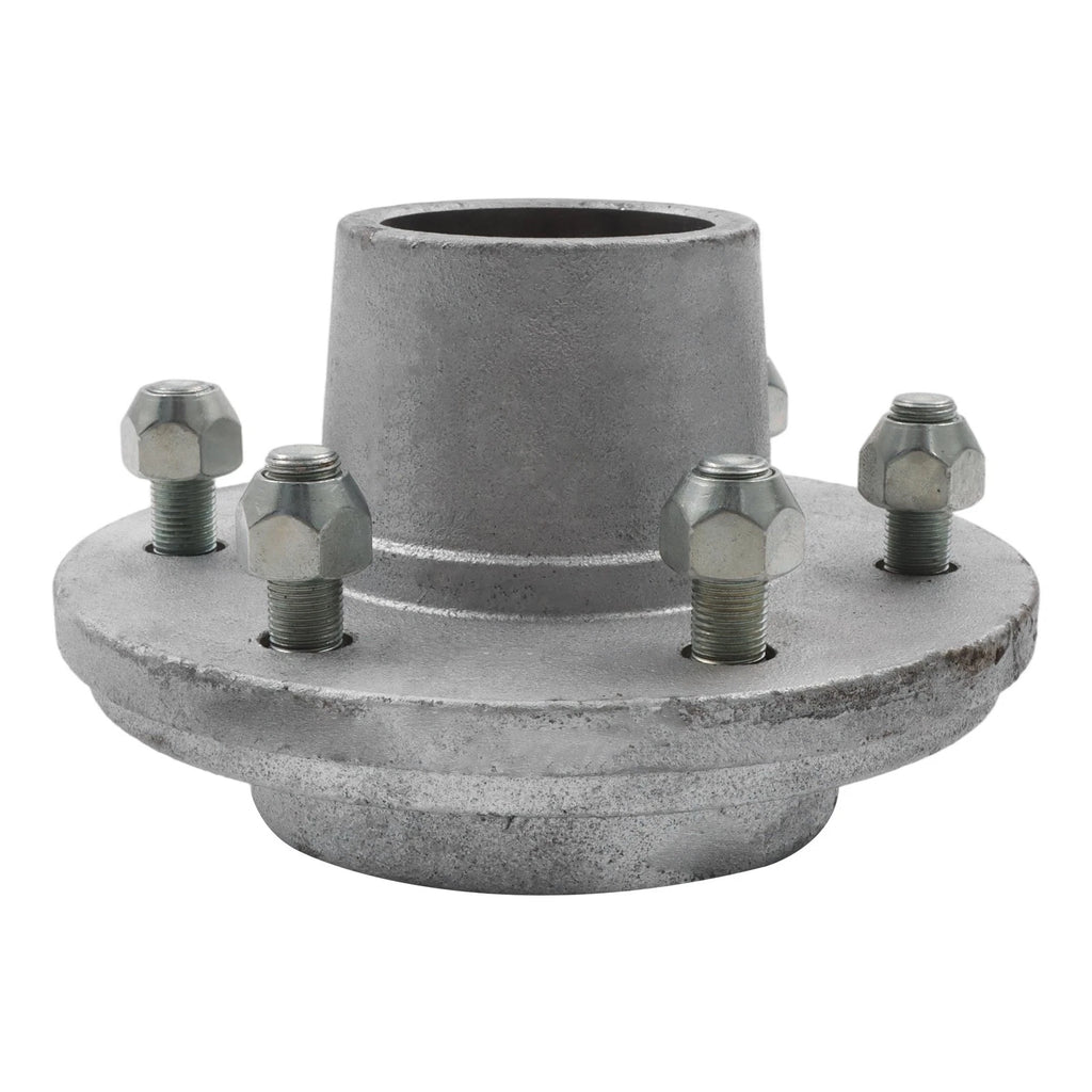 Set of 4 Galvanized Trailer Hub Kits for 6000lbs Axle (Year Range)
