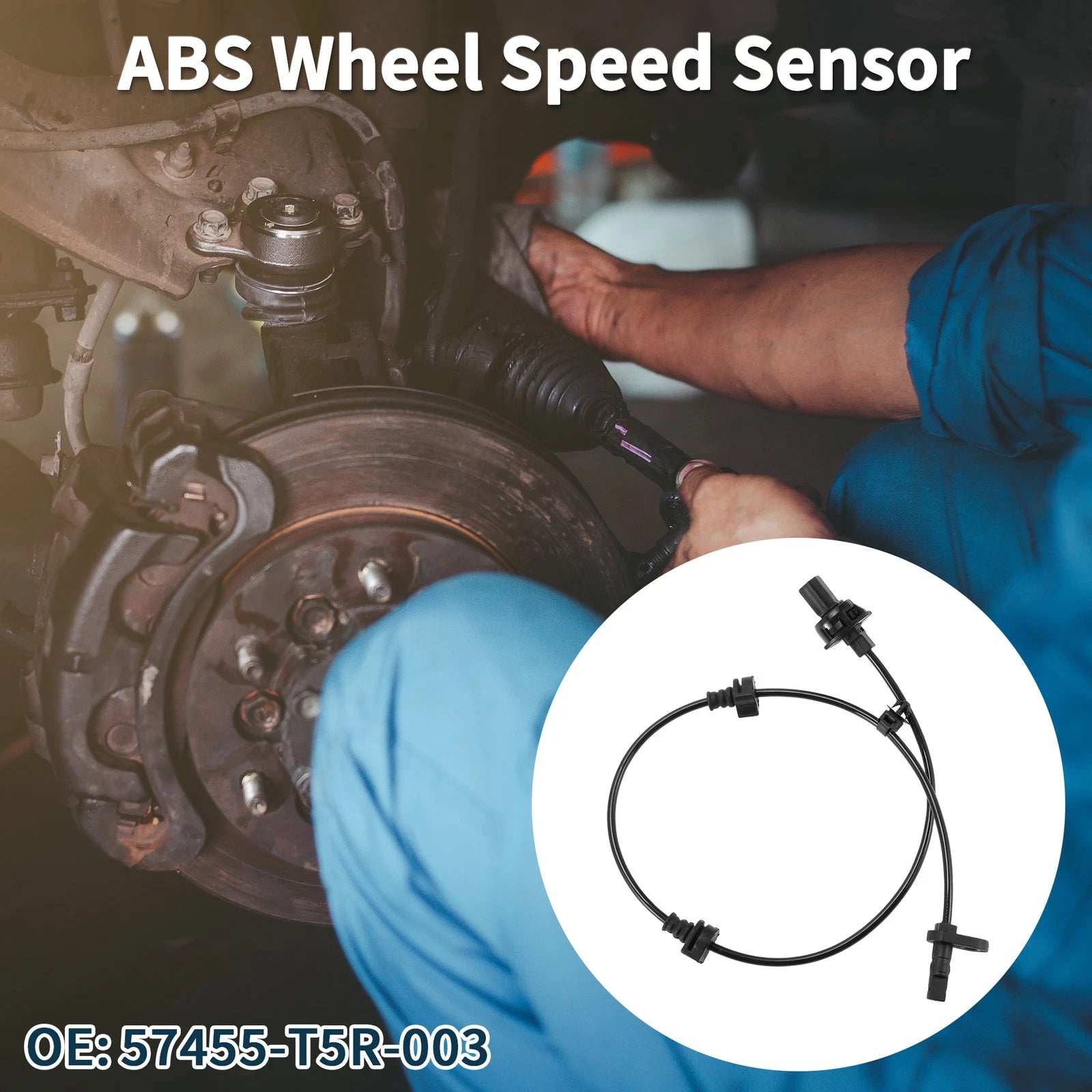 ABS Wheel Speed Sensor for Honda Fit (2007–2008) No. 57455-T5R-003