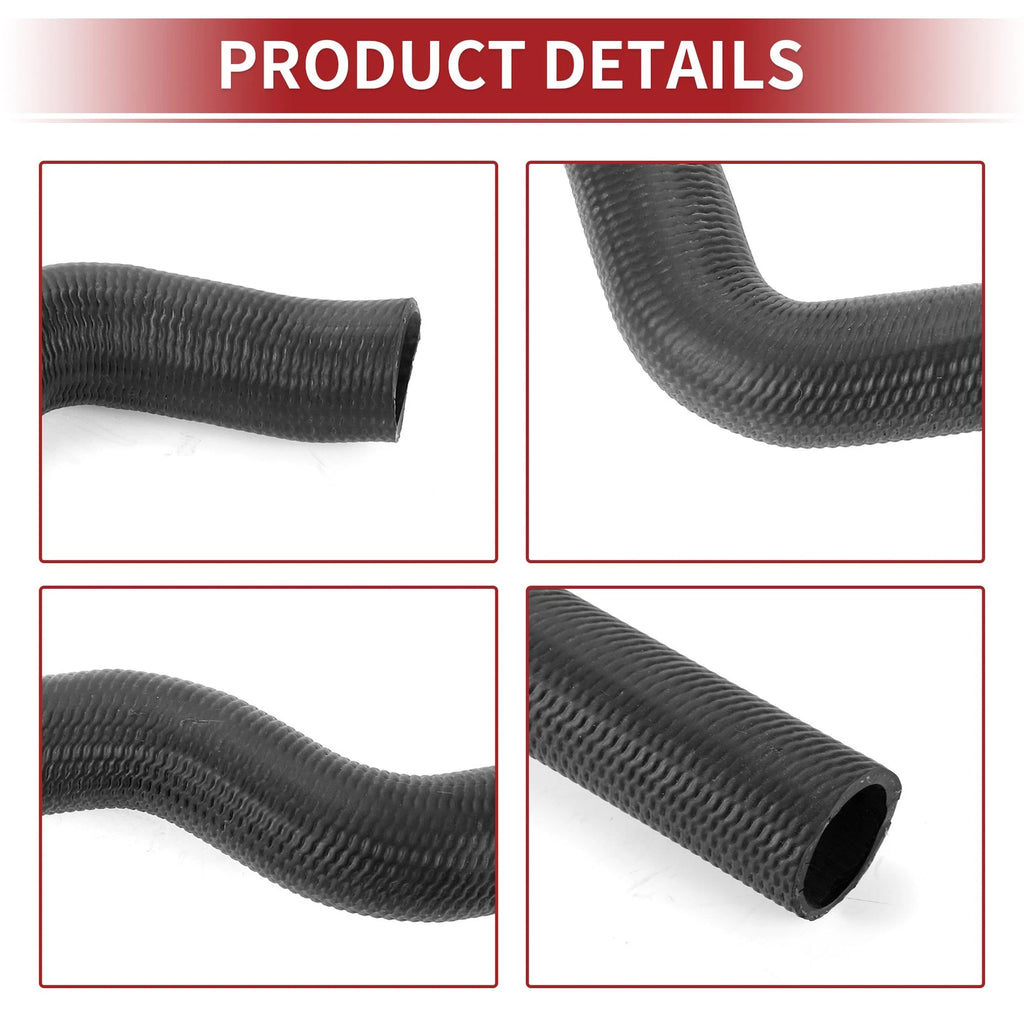 Radiator Hose for Toyota Tacoma 2.7L (2005–2015) No. 16571-75233 Rubber Black