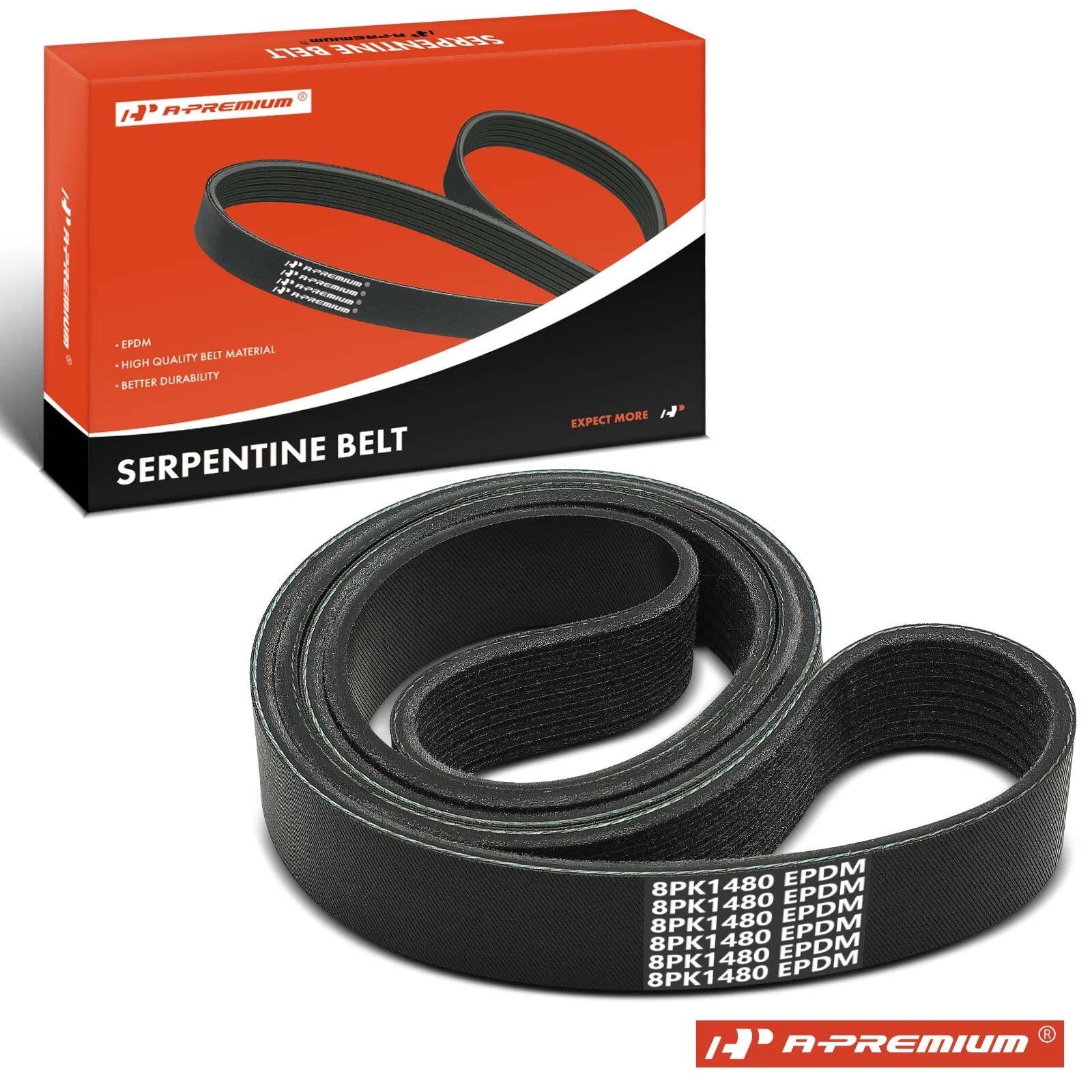 Serpentine Belt for Chevy Tahoe C1500 GMC Yukon (1995–2006)