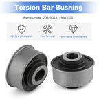 2X Torsion Bar Support Insulator for Chevrolet Silverado GMC Sierra (2007–2018) 20829013