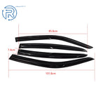 Set of 4 Window Visors for Dodge Charger (2011-2020)