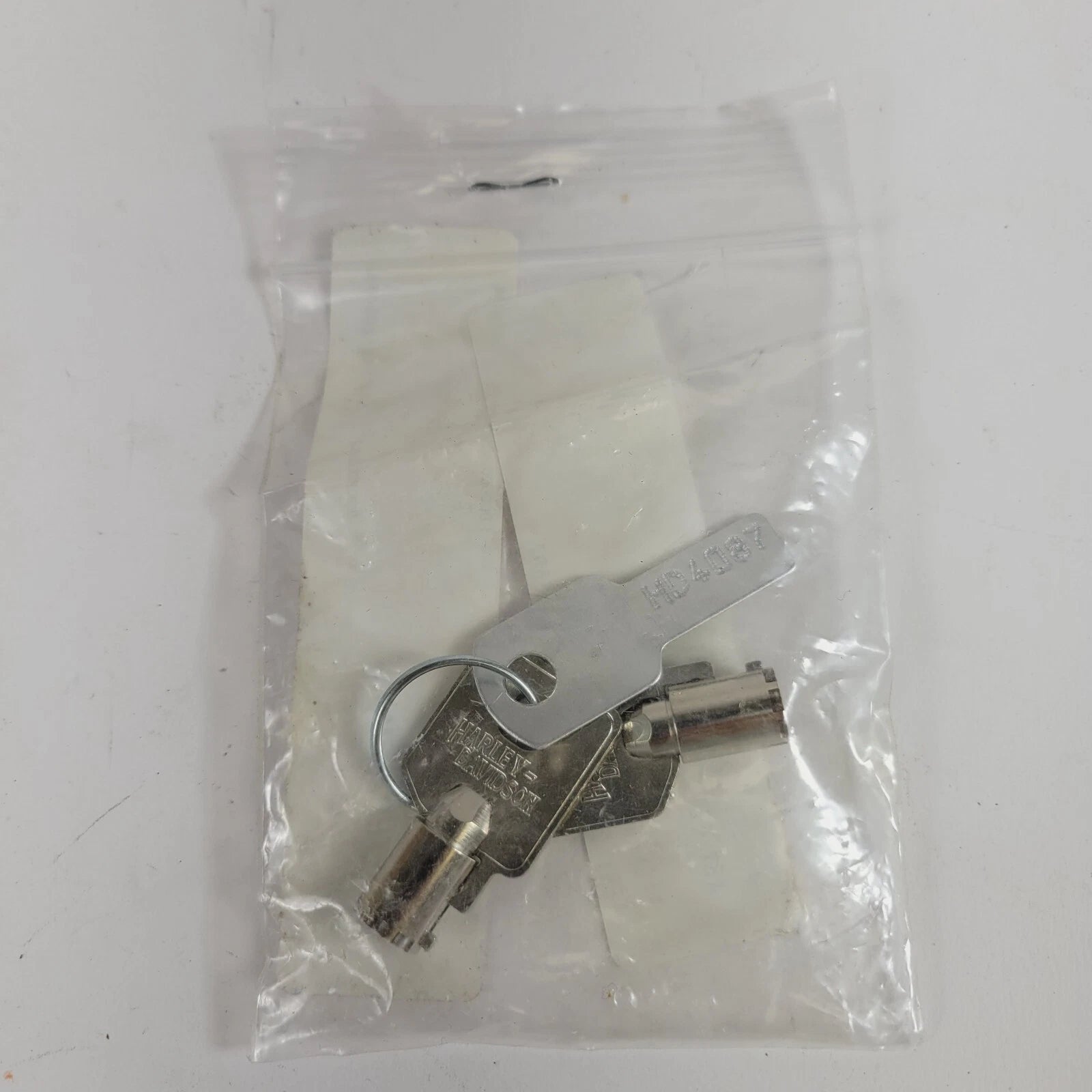 Barrel Key Set for Harley Davidson (OEM Code 4087, 71452-91A)