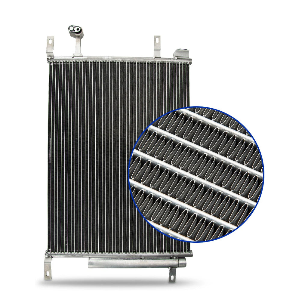 A/C Condenser for 2011–2014 Ford Mustang (3.7L–5.0L) Aluminum Fit