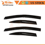 Set of 4 Tinted Window Visors for Honda Civic Sedan (2006–2011)