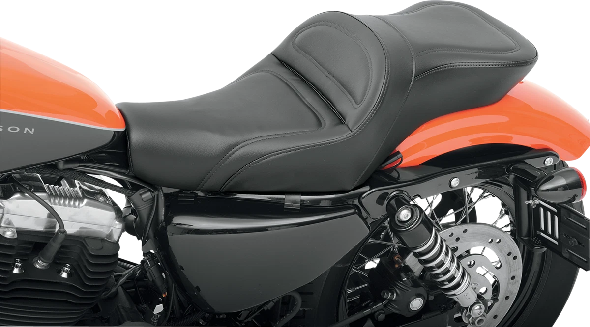 SADDLEMEN Explorer Seat for Harley Davidson XL (2004–2022) Without Backrest